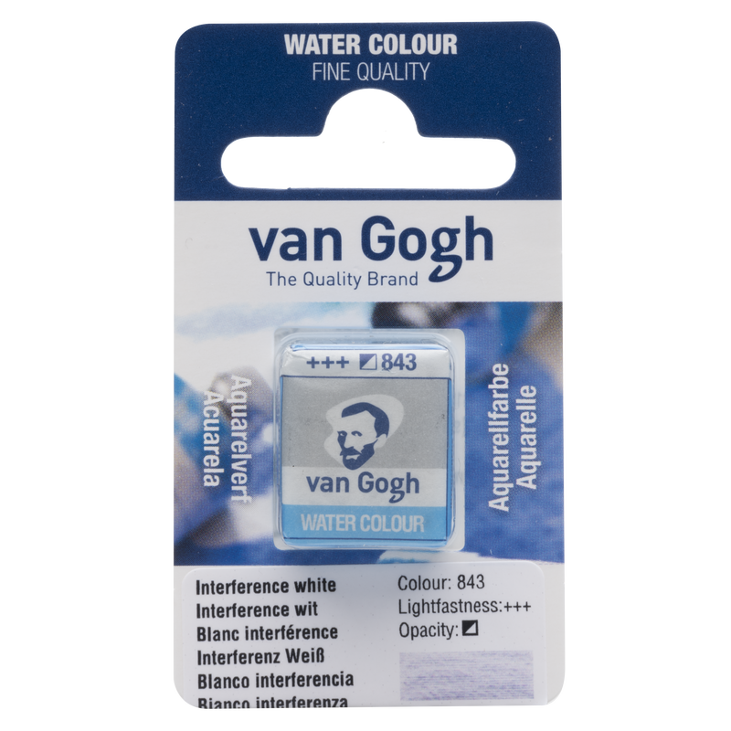 Van Gogh Aquarell Van Gogh 1/2 Godet Nr. 843 Weiße Interferenz