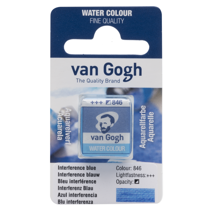 Van Gogh Aquarell Van Gogh 1/2 Godet Nr. 846 Blaue Interferenz