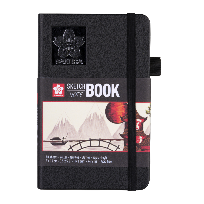 Sakura Talens Bloc Sketch Note Book  140gr  9x14cm 80 Hojas