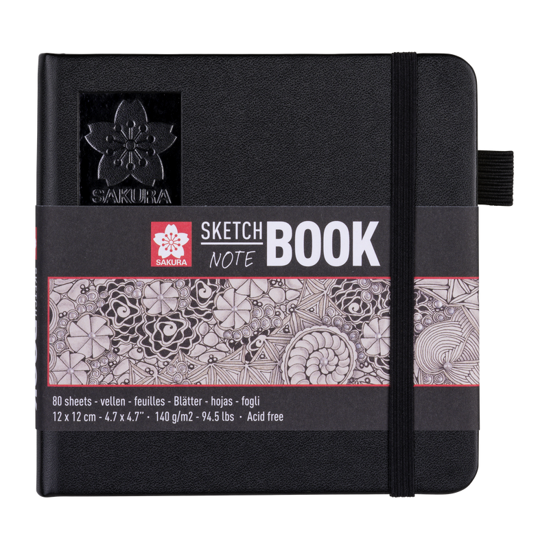 Sakura Talens Sketch Note Book 140gr 12x12cm 80 Sheets