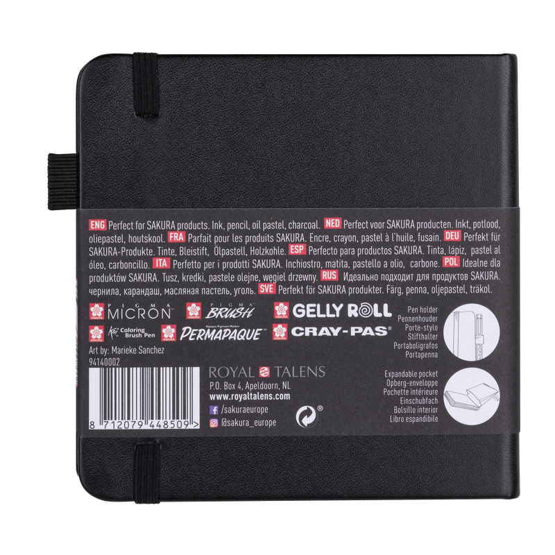 Sakura Talens Sketch Note Book 140gr 12x12cm 80 Sheets