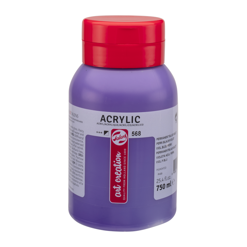 Acryl 750 ml Color Veilchenblau Permanent . 568