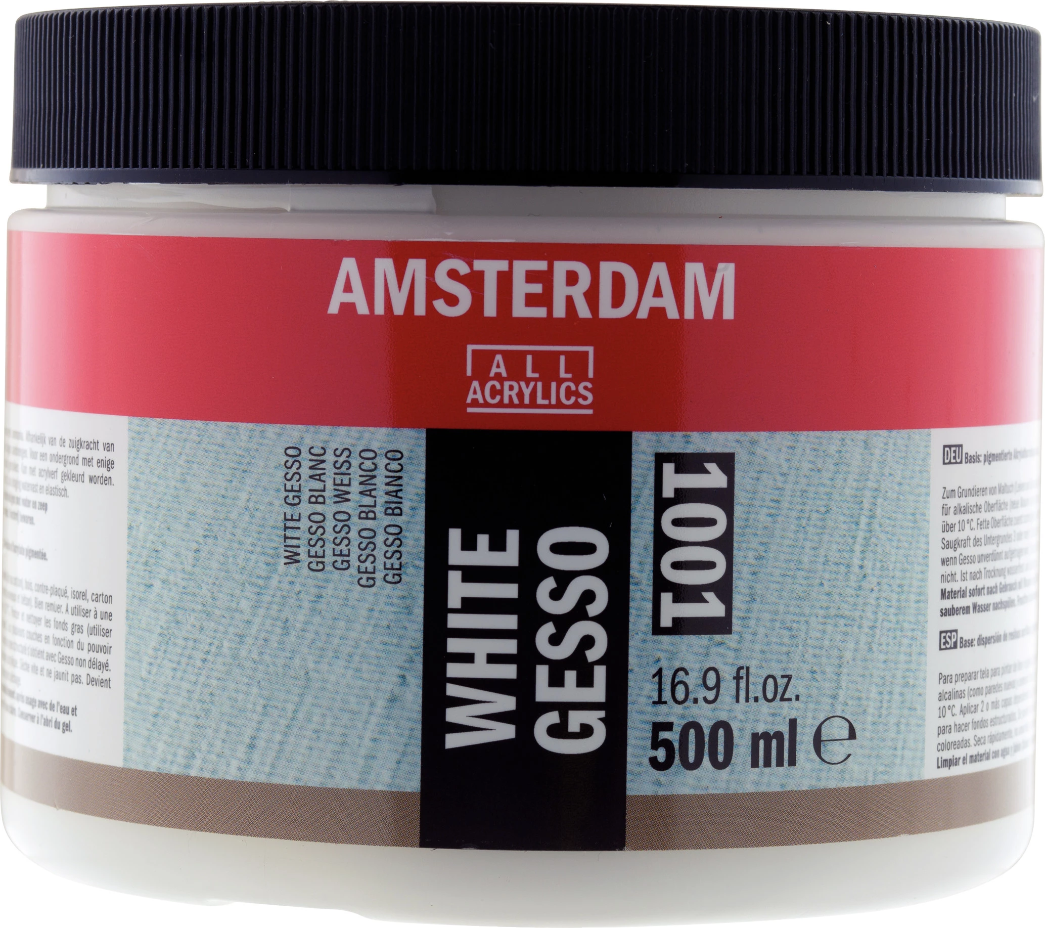 Amsterdam Bote de Gesso blanco Frasco 500 ml