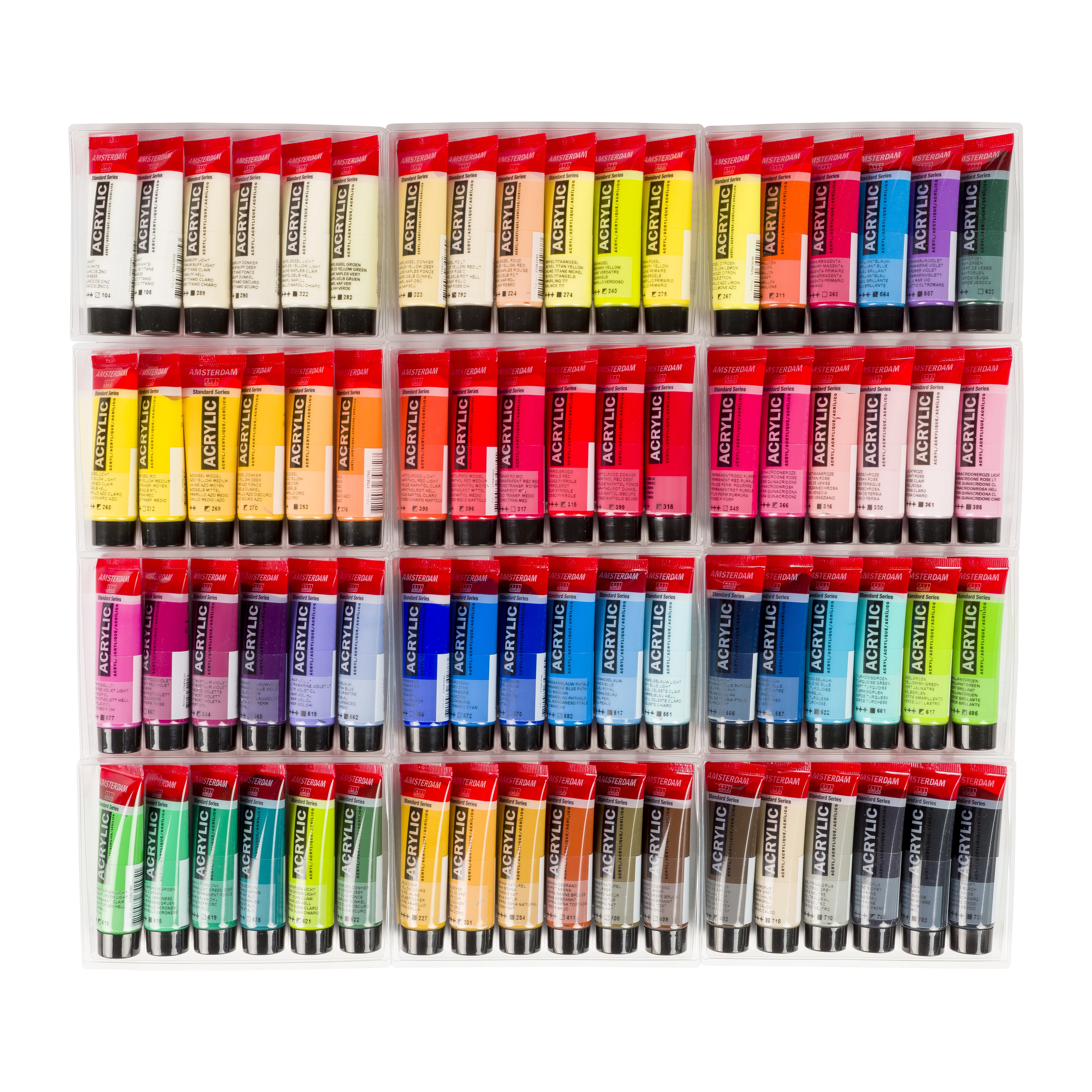 Amsterdam Acrylics Set 120 ml 5 primary colors