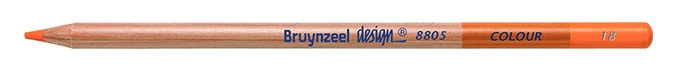 Bruynzeel Design Lápices de color Anaranjado permanente (880518K)