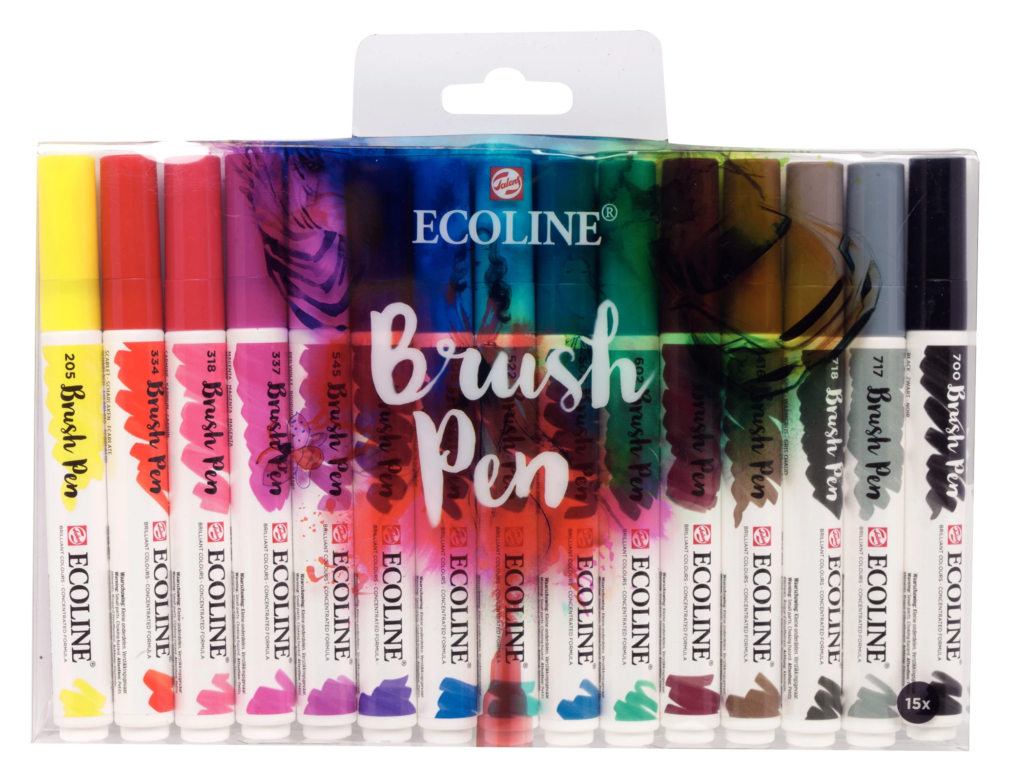 Talens Ecoline Brushpen set 15