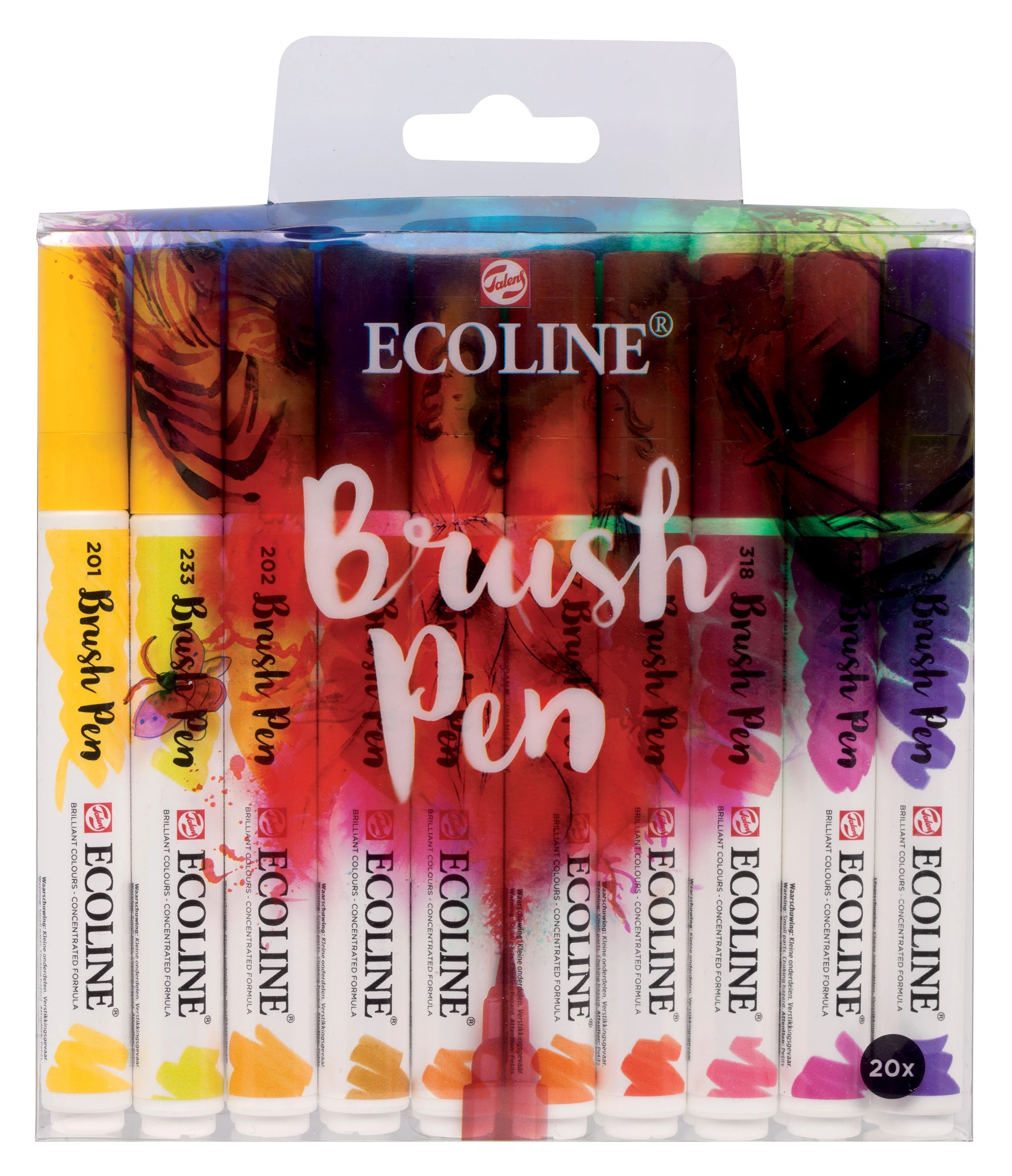 Talens Ecoline Brushpen set 20