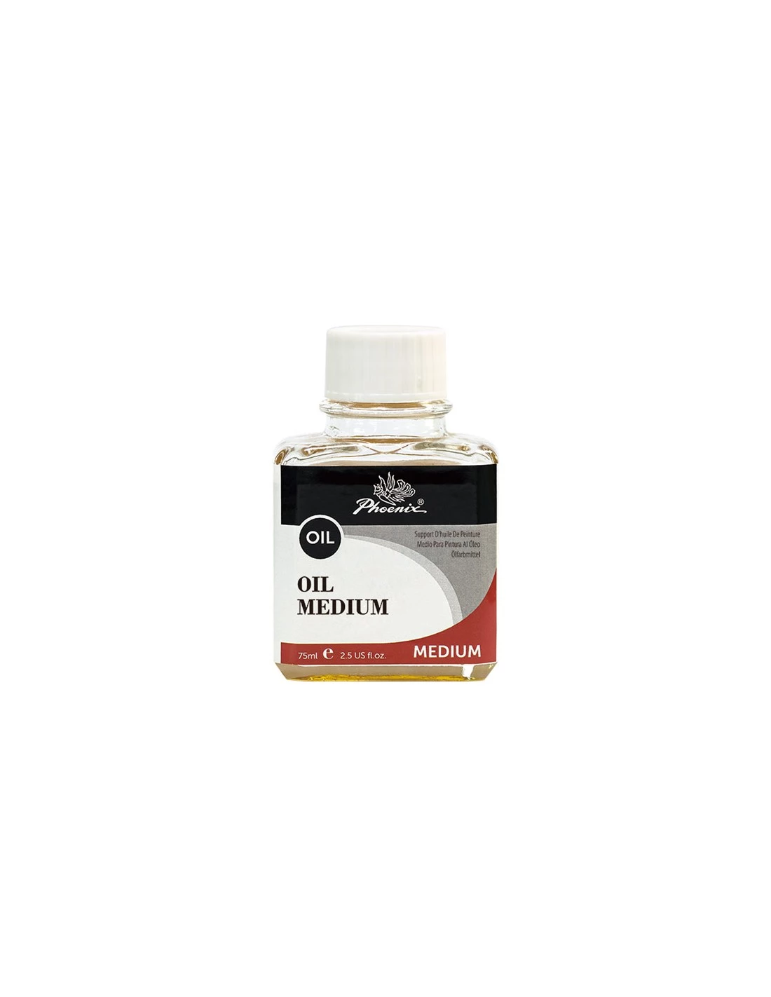 Phoenix Medium Aceite De Linaza. Frasco Cristal 75 Ml