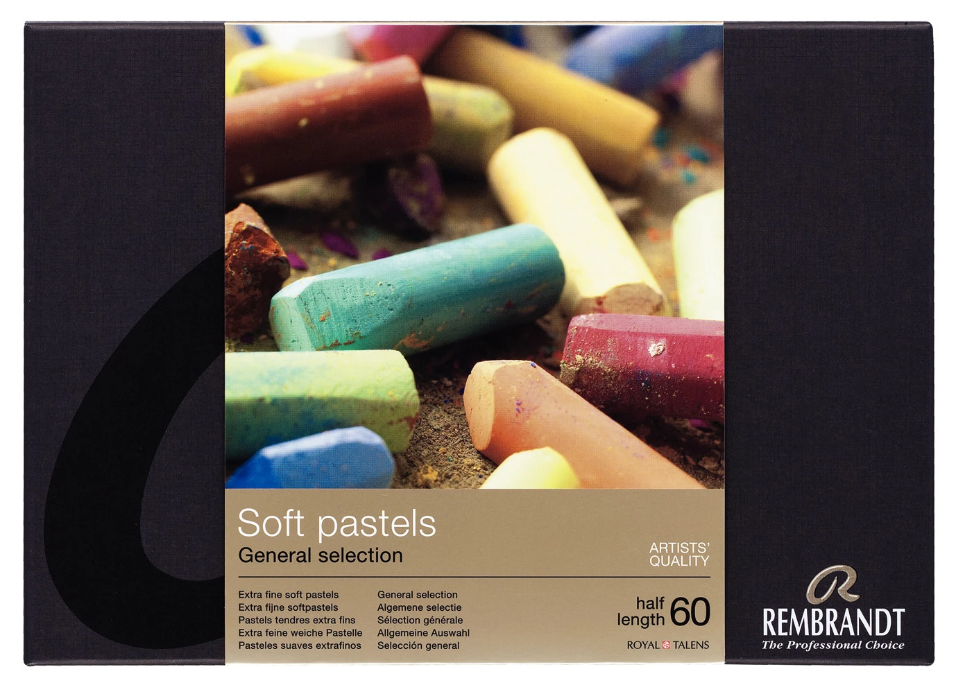 Rembrandt Pasteles suaves, set de lujo, selección general 300C60 5 
