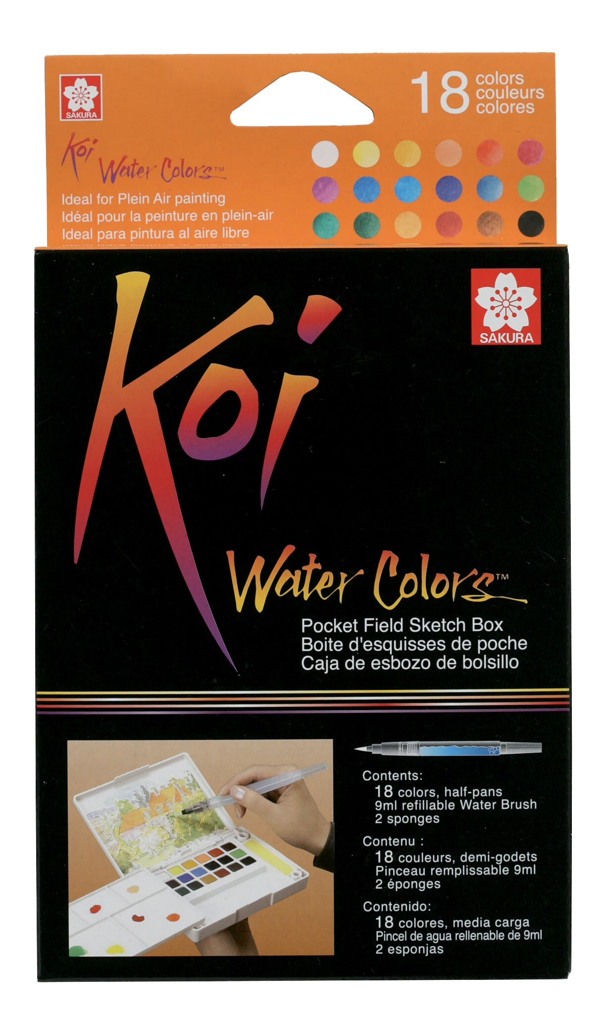 Sakura Koi Water Colors Sketch Box 18