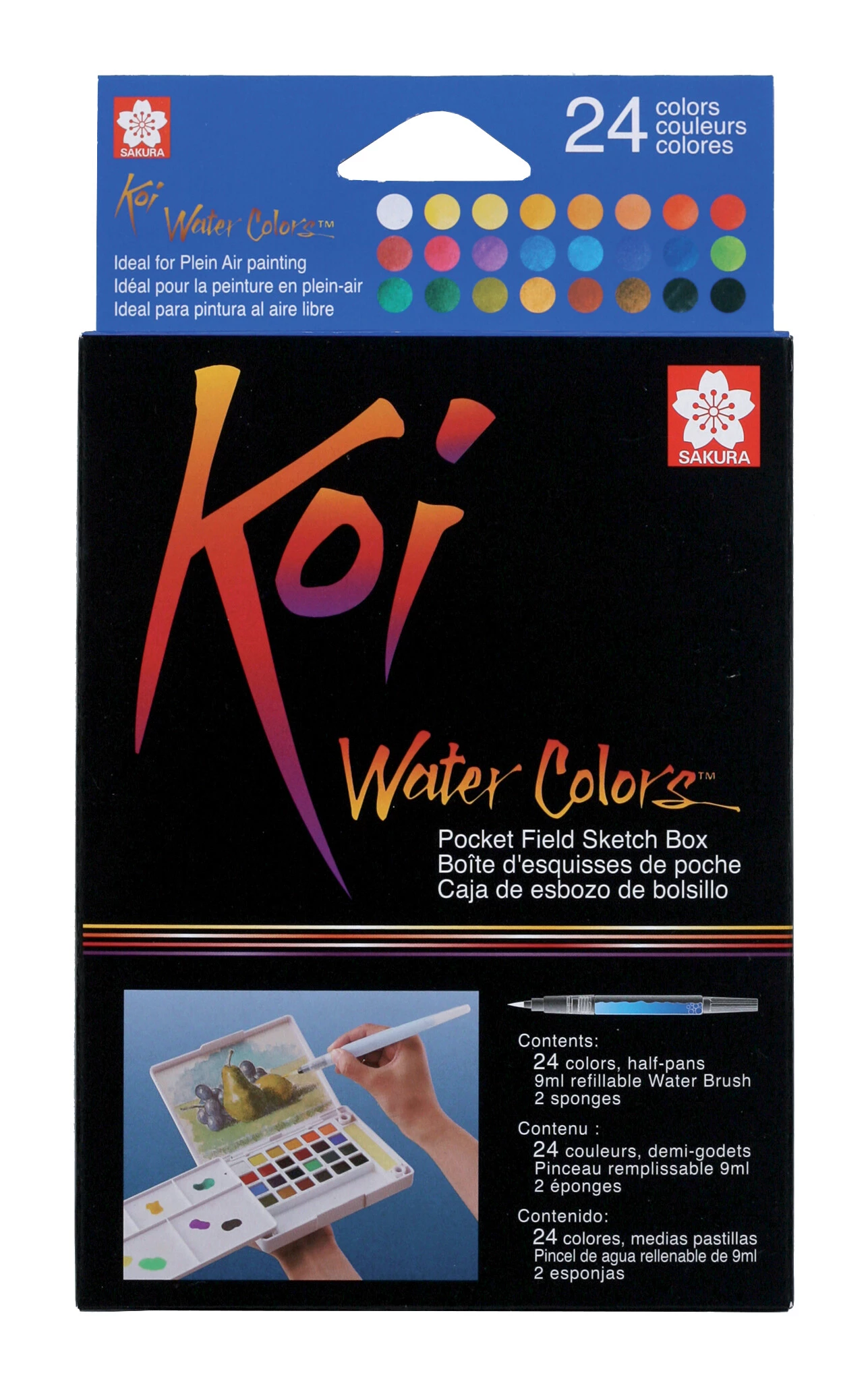 Sakura Koi Water Colors Sketch Box 24