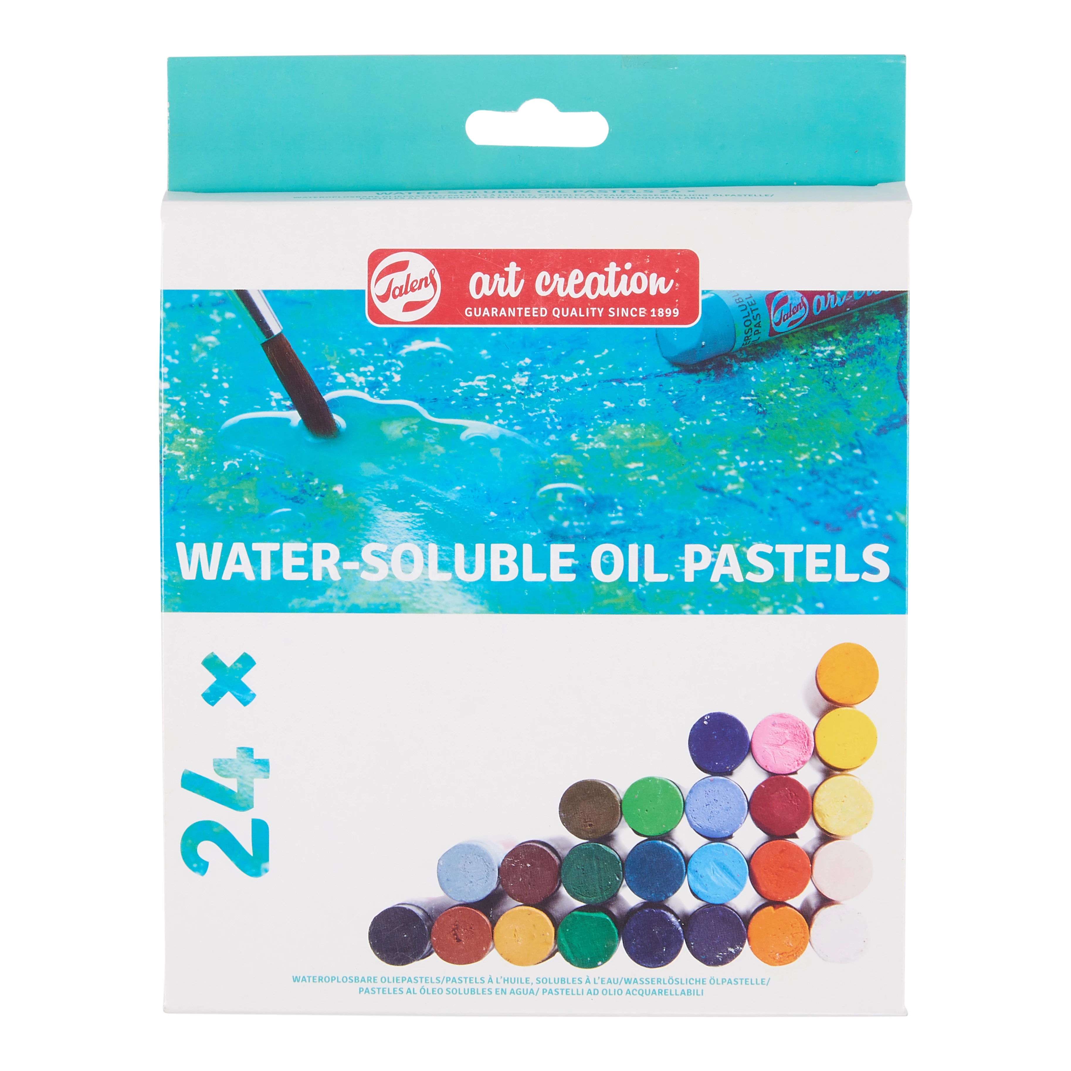 Talens Art Creation Set Pasteles Al Óleo Solubles En Agua 24