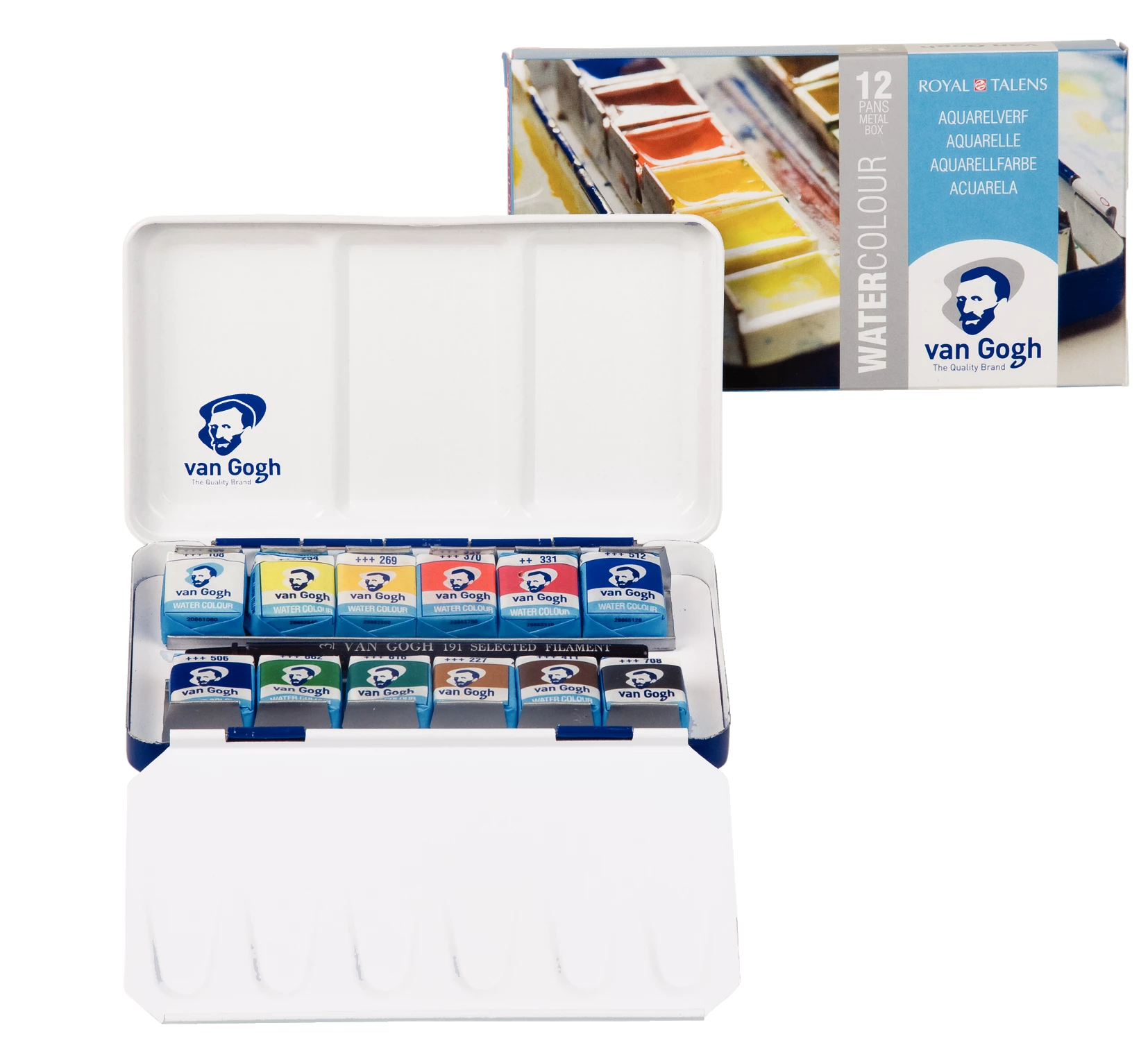 Van Gogh Aquarellkasten 36 x 1/2 Godet