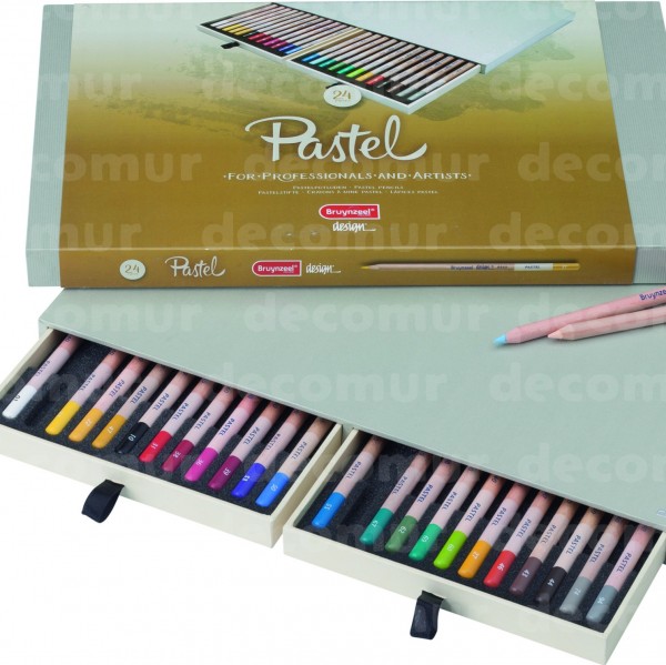 Bruynzeel Caja 24 Lapices Pastel