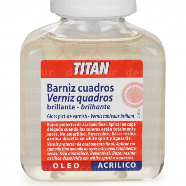 Titan Barniz De Cuadros Brillante 100ml