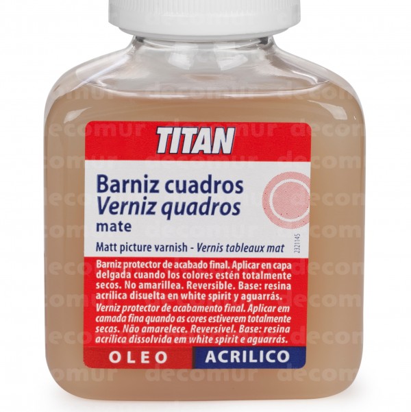 Titan Barniz De Cuadros Mate 100ml