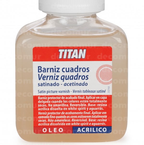 Titan Barniz De Cuadros Satinado 100ml