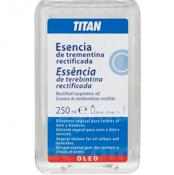 Titan Esencia de trementina rectificada 250ml