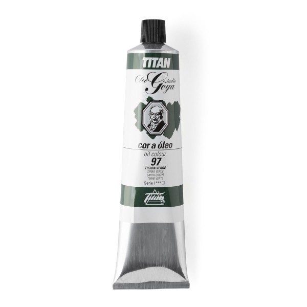 Goya Studio  Pintura Óleo Número 97 Color Tierra Verde 200 ml