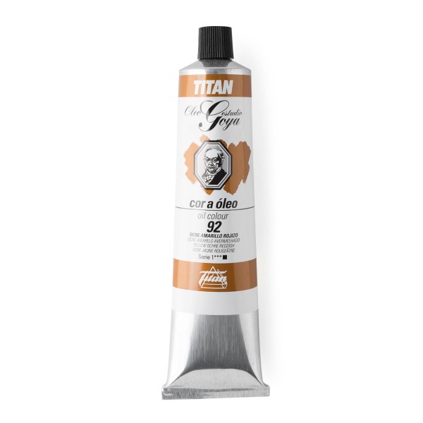 Goya Studio Ölfarbe Nummer 92 Farbe Rötliches Ockergelb 200 ml