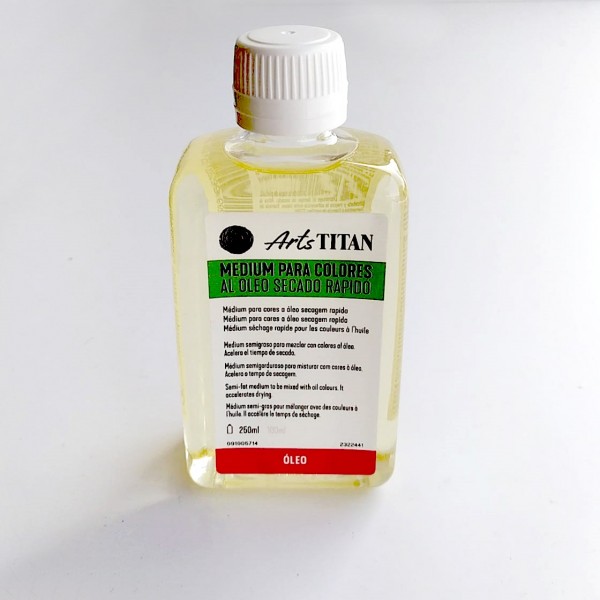 Titan Medium Fast drying oil 250ml