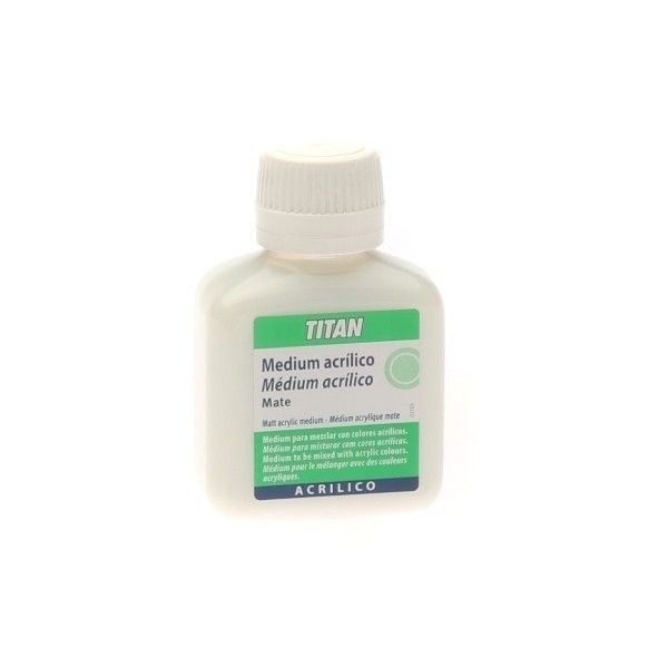 Titán Medium Acrílico Mate 100ml