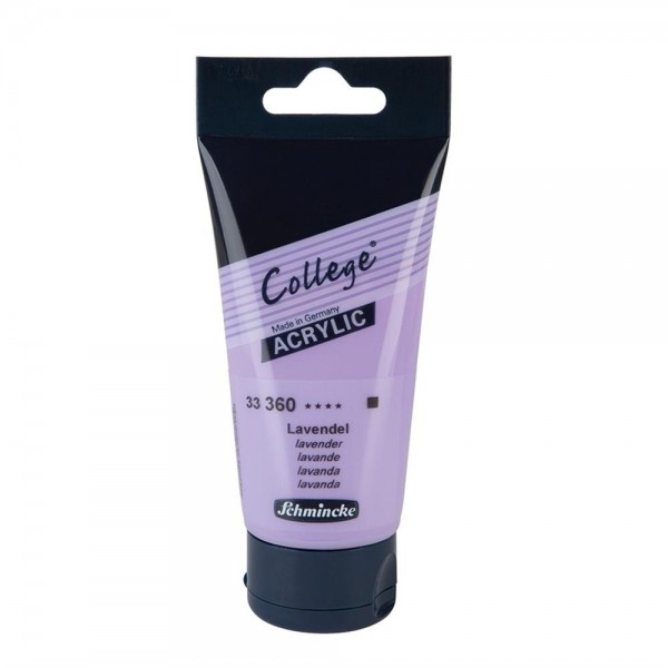 Acryl College Schmincke 75ml Serie 33 Nummer 360 Farbe Lavendel