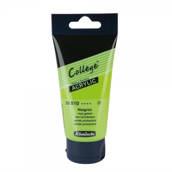 Acryl College Schmincke 75ml Serie 33 Nummer 510 Farbe Frühlingsgrün