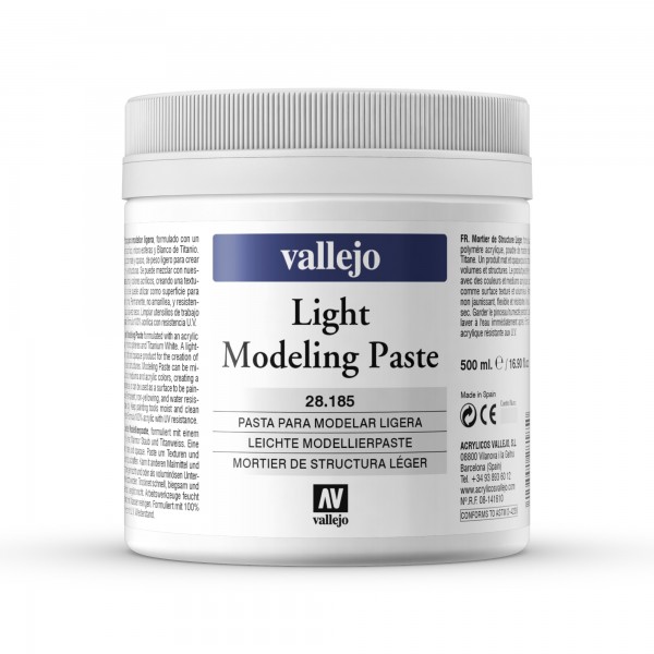 Vallejo helle Modellierpaste Nummer 28 185 500ml