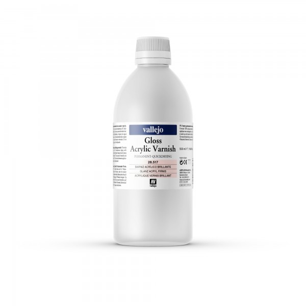 Glänzender Acryl-Dauerlack Vallejo Nummer 28 517 500ml