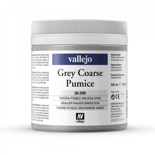 Vallejo coarse pumice stone Number 26 213 200ml