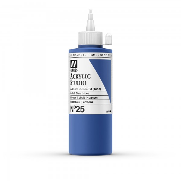 Acrylic Studio Vallejo 200ml Anzahl 25 Farbe Kobaltblau