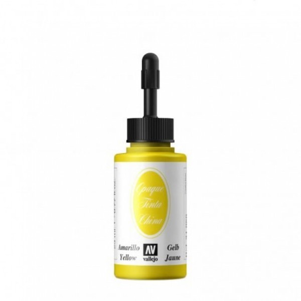 Vallejo Tinta China Opaca  Amarillo 23ml