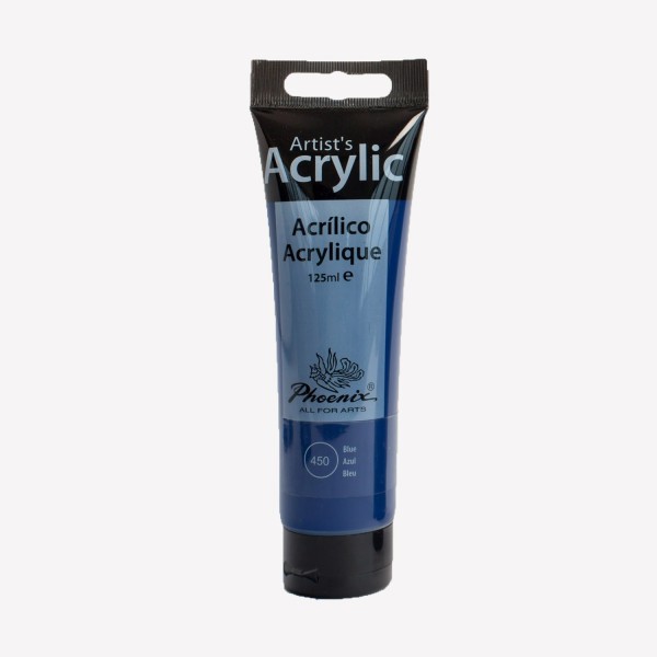 Acrylic Studio Phoenix Arts 125ml Number 450 Color Blue