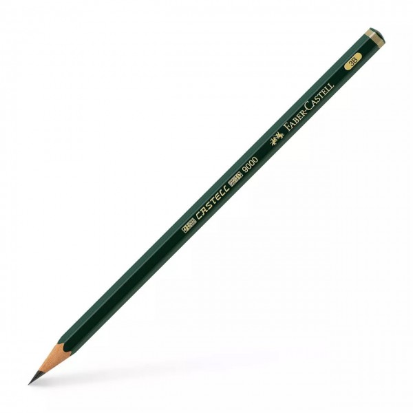 Faber Castell Lápiz de grafito 9000 3B