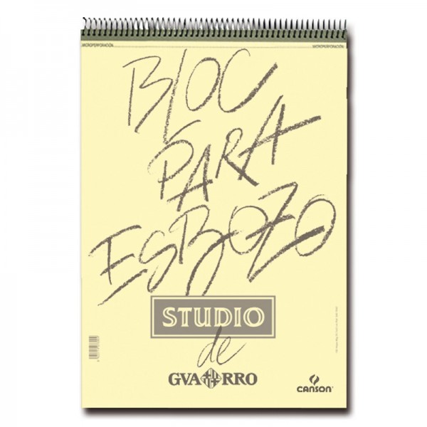 Canson Bloc para esbozo Studio de Guarro 90gr 29 7x42cm 100 Hojas Microperforado