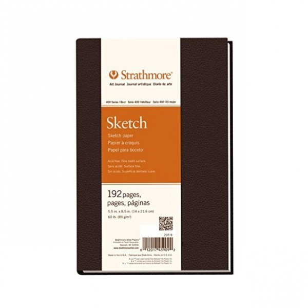 Strathmore Skizzenblock Sketch Series 400 89gr 14x21 6cm 192 Blätter