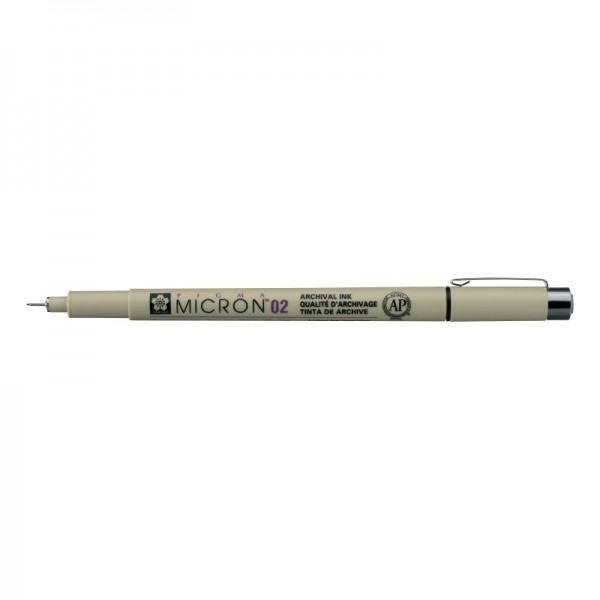 Sakura Talens Pigma MICRON Calibration Pen nº 02 Color Black