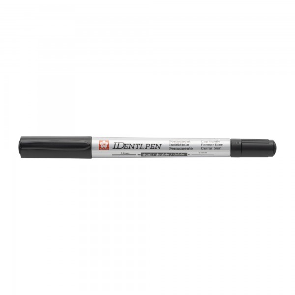 Sakura Talens IdentiPen Permanent Double Point Pen Color Black