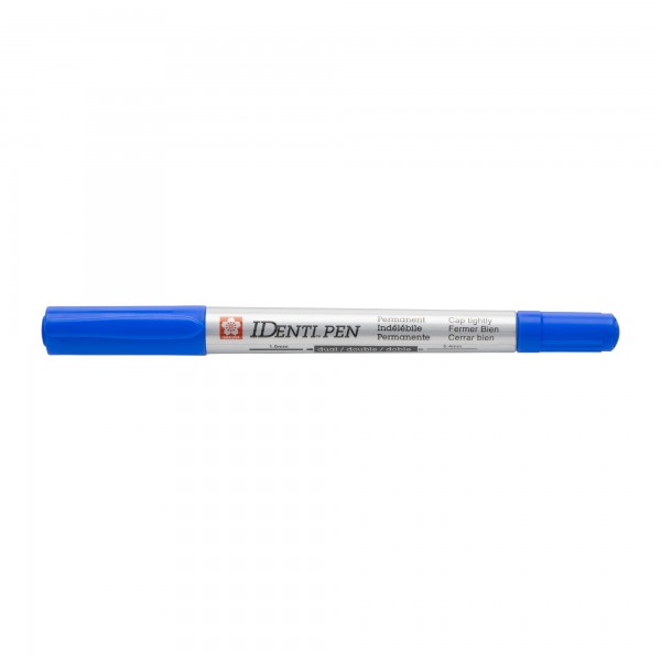 Sakura Talens IdentiPen Permanent Double Point Pen Color Blue