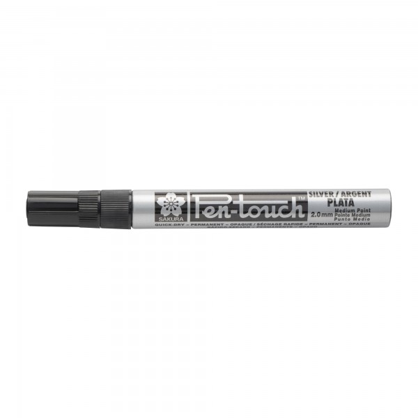 Sakura Talens PenTouch Medium Point Stift 2,0 mm Farbe Silber