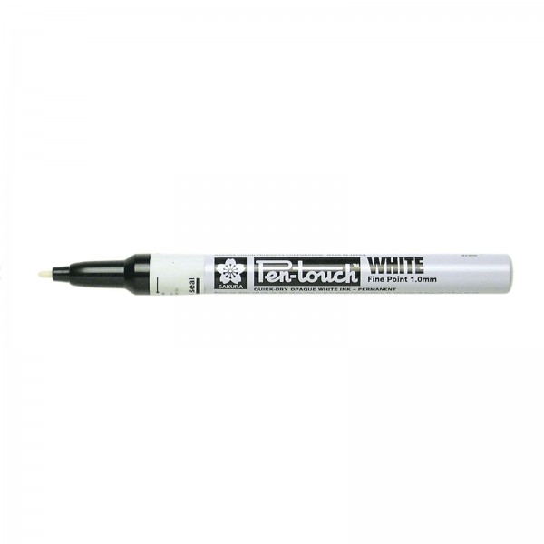 Sakura Talens PenTouch Fine Nib Pen Color White