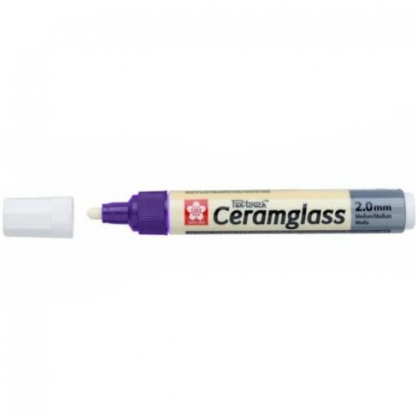 Sakura Talens Ceramic and glass marker PenTouch CeramGlass Medium Tip 2.0 mm Color Purple