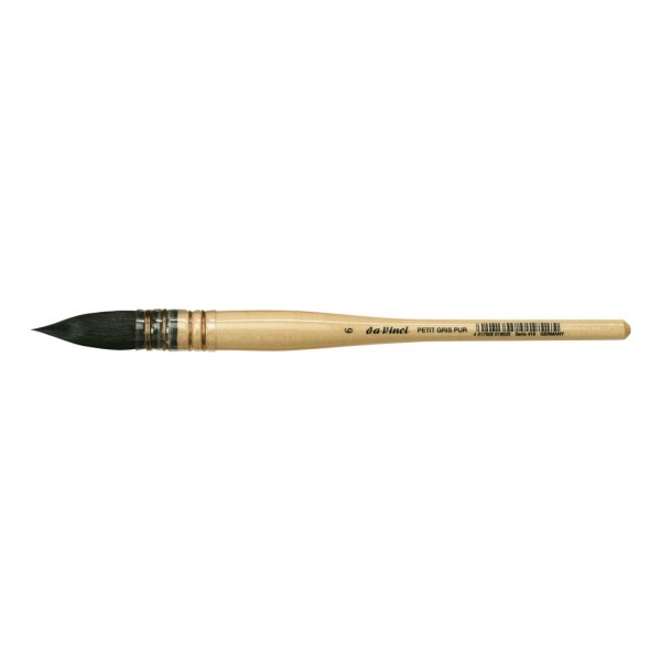 Da Vinci Watercolor Brush Series 418 Round No. 6