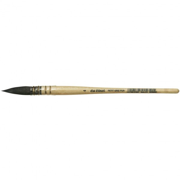 Da Vinci Watercolor Brush Series 418 Round No. 4