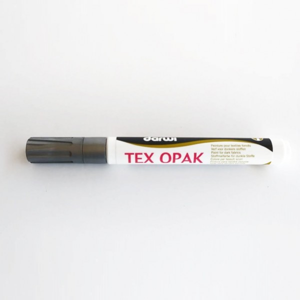 Darwi Textile marker Text Opak Color Silver