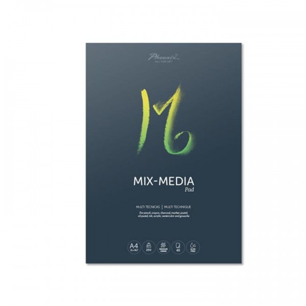 Phoenix Bloc Mix Media Pad A3 40 hojas 250gr