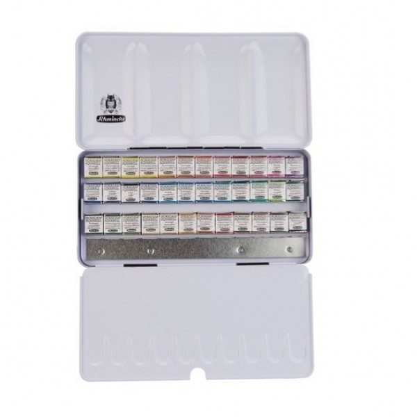 Schmincke Caja de Acuarelas  Akademie Aquarell 75762097 36 x 1/1 Godet