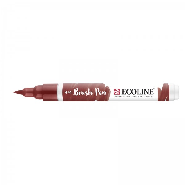 Talens Rotulador Brush Pen Ecoline Número 441 Color Caoba
