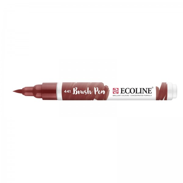 Talens Brush Pen Ecoline Number 441 Color Mahogany